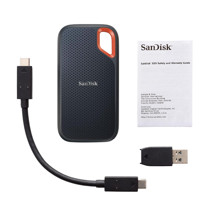 SanDisk Extreme Portable SSD - Up to 1050MB/s (Negro)