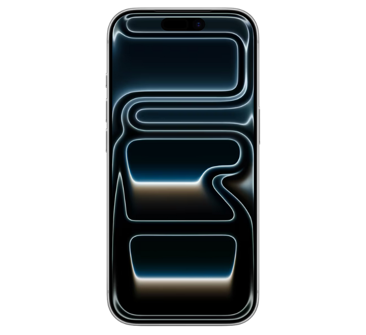 Phone case with abstract design on a white background