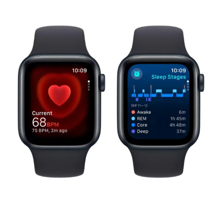 Apple Watch SE GPS 40mm Midnight Aluminum Case Midnight Sport Band