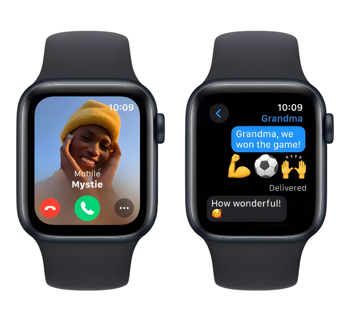 Apple Watch SE GPS 40mm Midnight Aluminum Case Midnight Sport Band