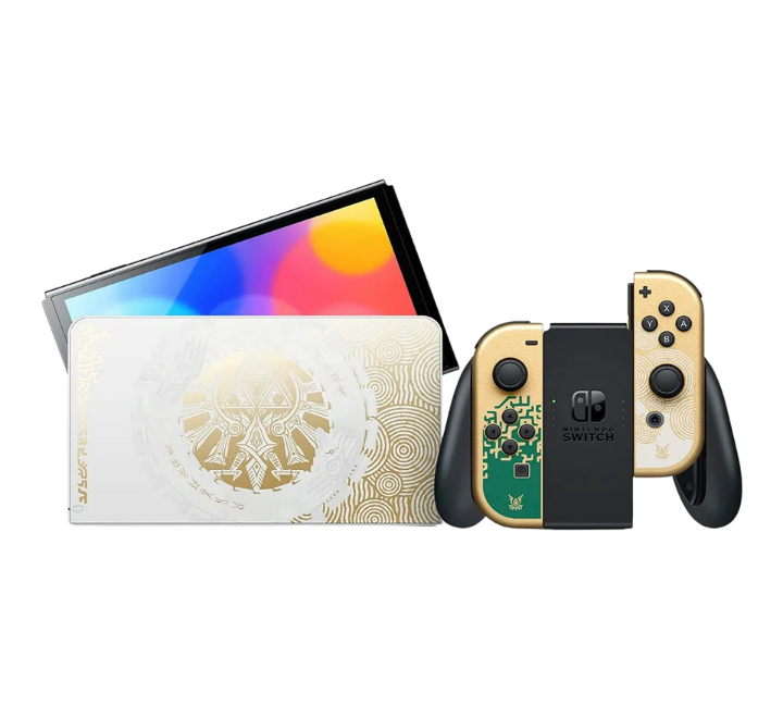 Nintendo Switch OLED 64GB The Legend of Zelda: Tears of the Kingdom gold color 2023