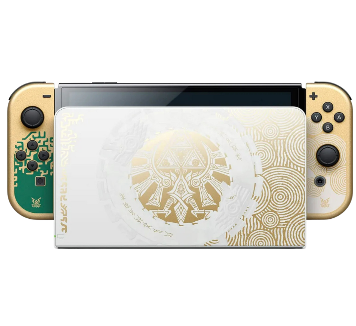 Nintendo Switch OLED 64GB The Legend of Zelda: Tears of the Kingdom gold color 2023